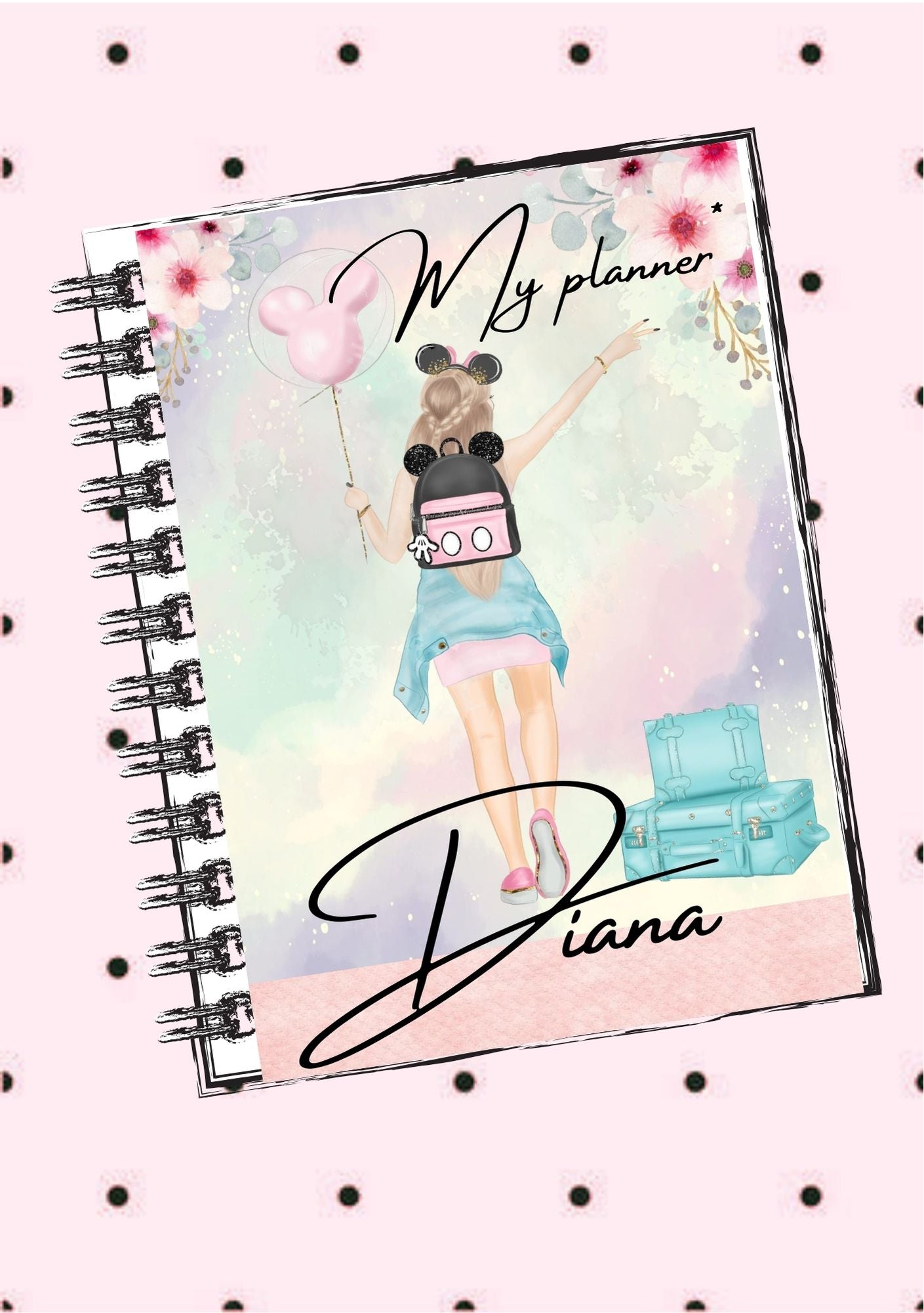 Personalized Planner Modern Design  / Planificador Personalizado Diseño Moderno